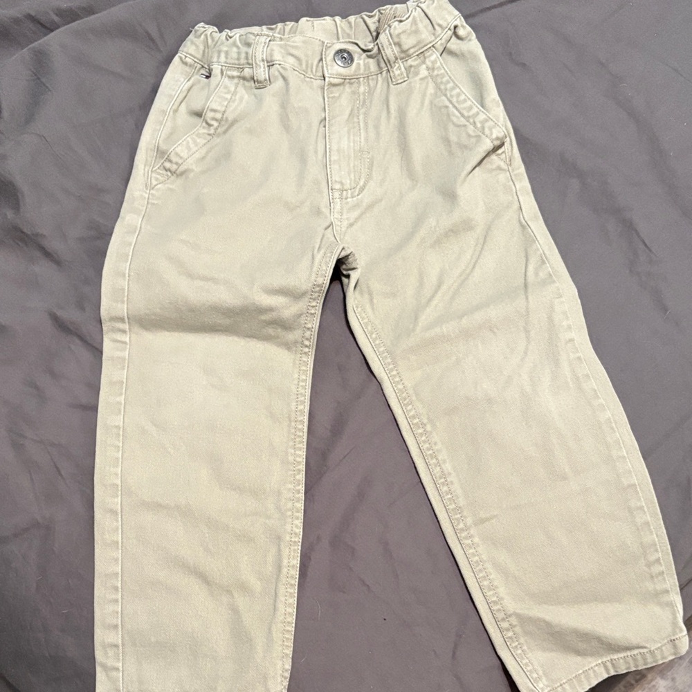 Tommy Hilfiger Kids Beige Casual Pants
